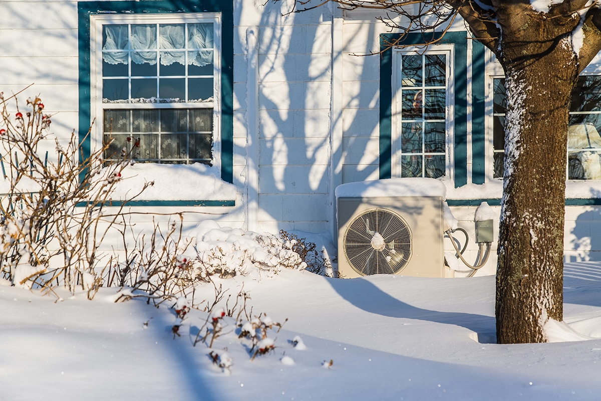 what is a heat pump in the winter