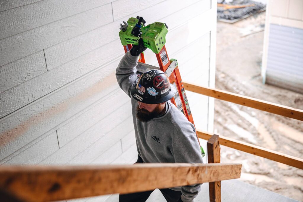 Apollo Heating & Air technician ready to service your AC